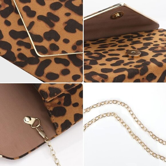 ❤️ Clutch Purse for Women Evening Wedding Party Velvet Suede Pleated Handbag - Picture 7 of 7